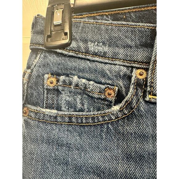 Etica size 24 women’s shorts raw hem casual 9” inseam Jean - Picture 2 of 4